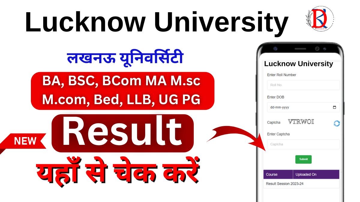 Lucknow University Result 2024