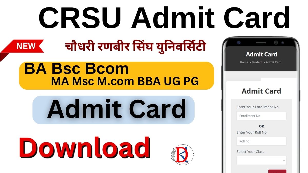 CRSU Admit Card