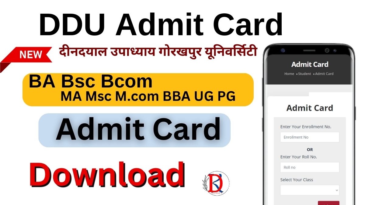 DDU Admit Card