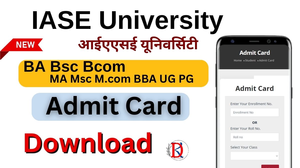 IASE University Admit Card