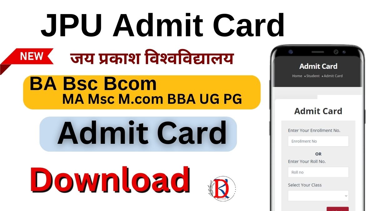 JPU Admit Card