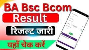 All University B.A /B.sc/ B.com Result 2024 Downlod Link