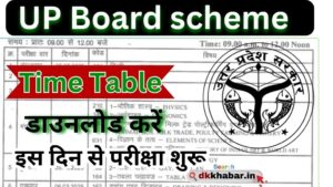 Up Board scheme download