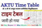 AKTU Time Table