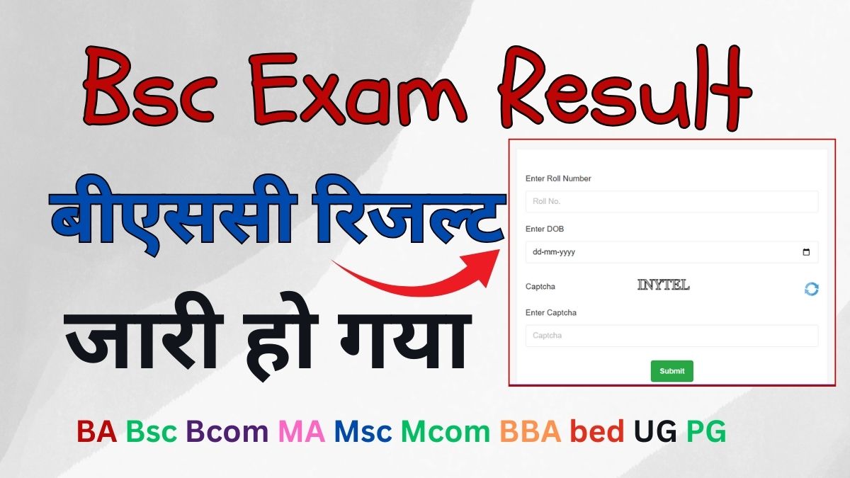 Bsc Exam Result