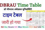 DBRAU Time Table