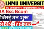 LNMU UG Registration 2024-28