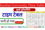 Mumbai University Time Table