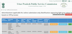 UPPSC New Vacancy 2025 Out