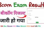 Bcom Exam Result