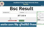 APSU Bsc Result