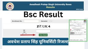 APSU Bsc Result