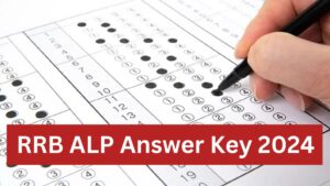 RRB ALP Answer Key 2024