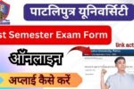 PPU UG 1st Semester Exam Form 2024