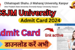 CSJMU Admit Card 2024