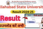Allahabad State University Result 2024-25