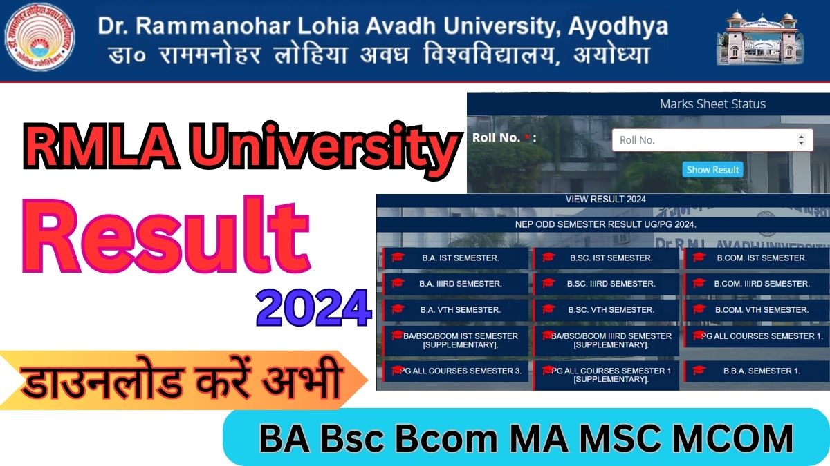 RMLAU Result 2024