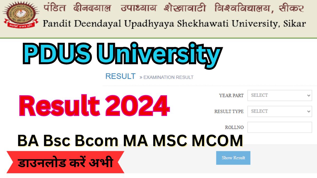 PDUSU Result 2024