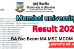 Mumbai University Result 2024