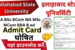 Allahabad State University Admit Card