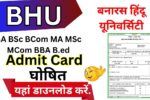 BHU Admit Card 2025