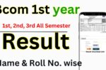 Bcom 1st year Result