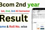 Bcom 2nd year Result