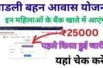 Ladli Behna Awas Yojana First Installment
