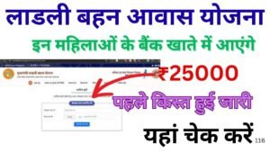 Ladli Behna Awas Yojana First Installment