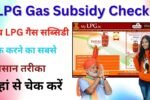 LPG Gas Subsidy Check 2025
