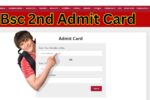 Bsc 2st Year Admit Card 2025