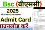 Bsc Admit Card 2025