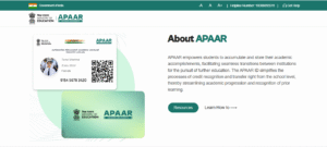 APAAR ID Registration 2025