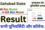 Allahabad State University Result