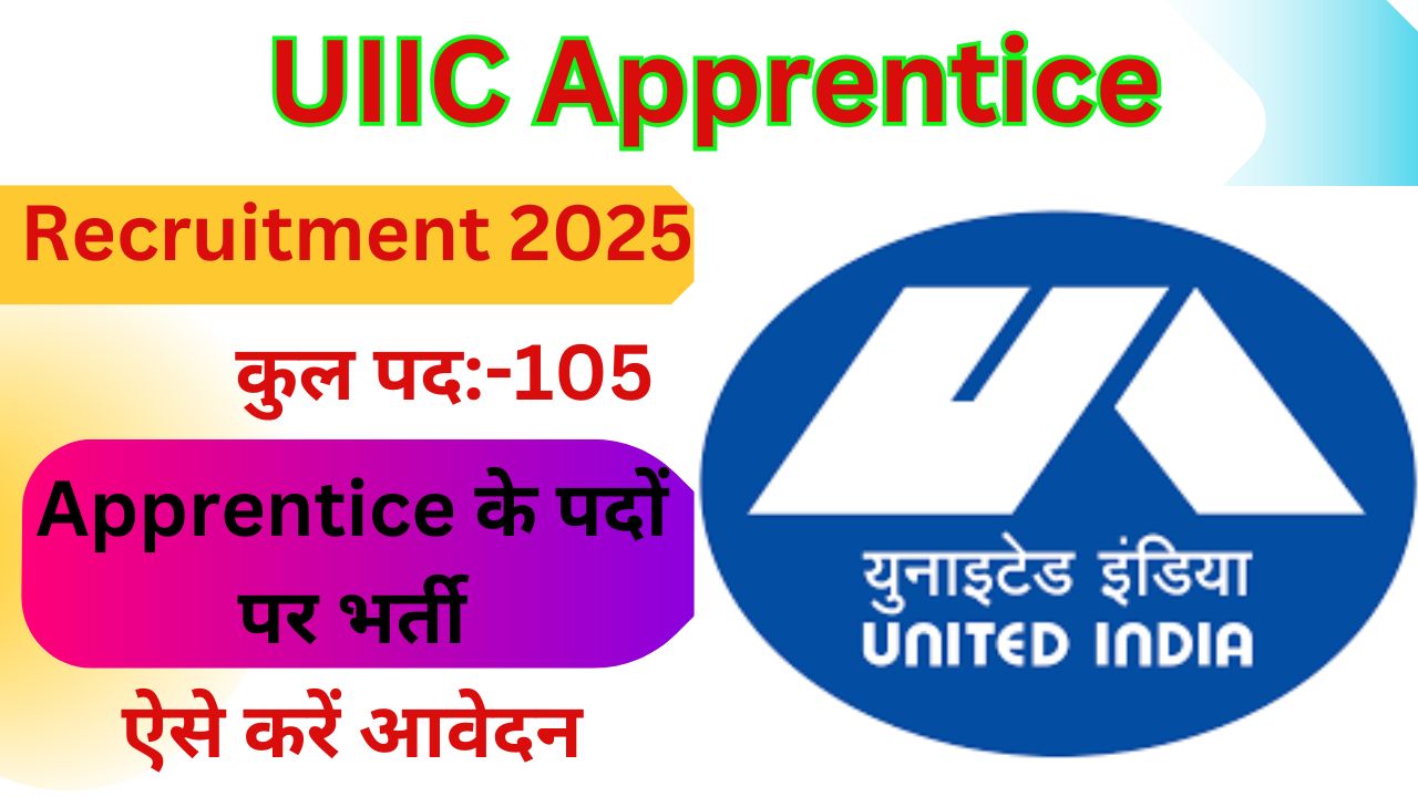 UIIC Apprentice Recruitment 2025