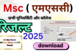 Msc Result 2025