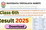 Navodaya 6th Result