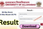 Allahabad University Result 2025