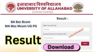 Allahabad University Result 2025