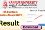 Kannur University Result 2025