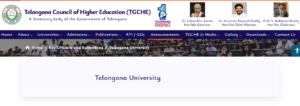 Telangana University Time Table 2025