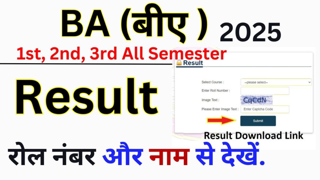 BA Result 2025