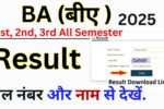 BA Result 2025