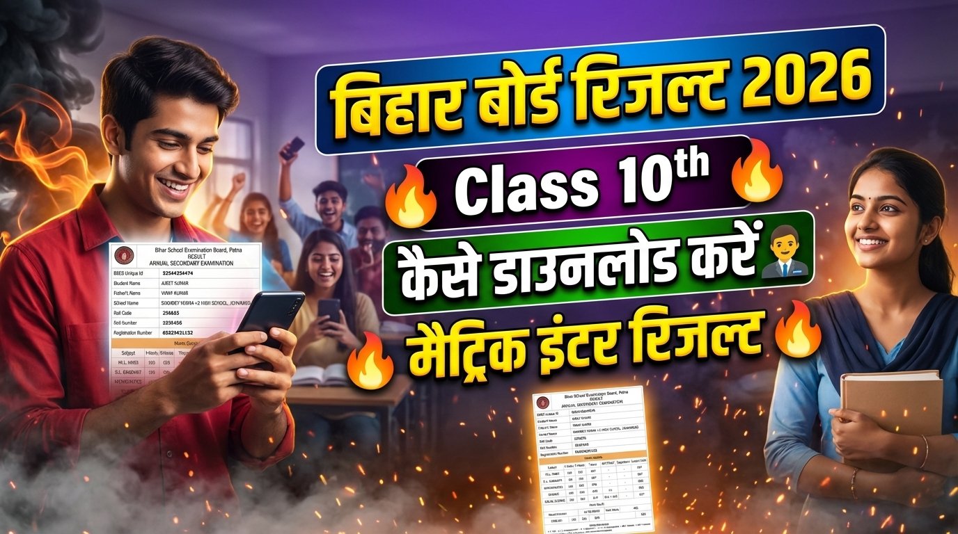 Bihar Board 10th Result 2026