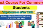 Best Course For Commerce Students