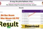 VBSP University BA Result 2025: