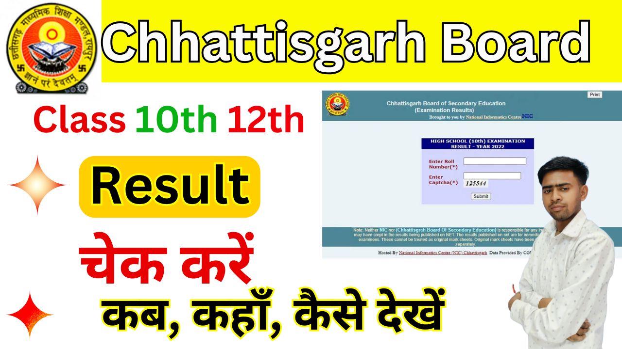 Chhattisgarh Board Result 2025