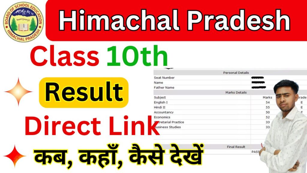 Himachal Pradesh 10th Board Result 2025