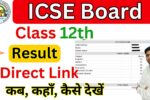 ICSE 12th Result 2025