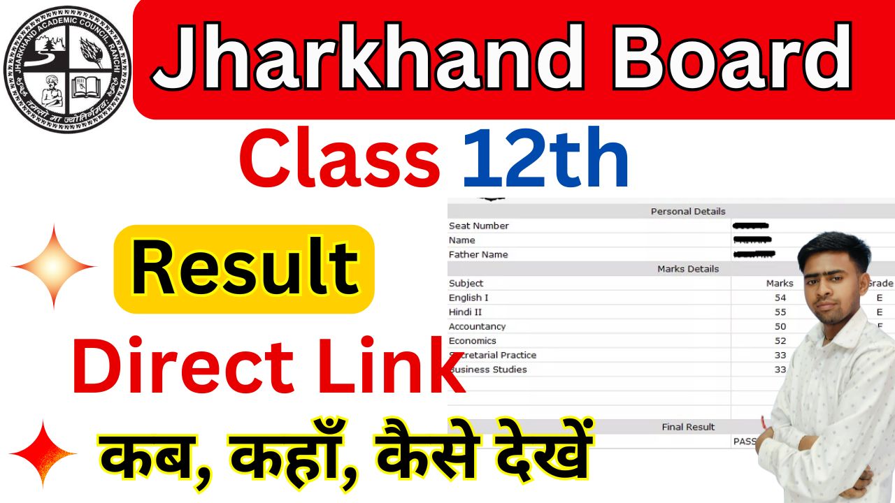 Jharkhand Board 12th Result 2025